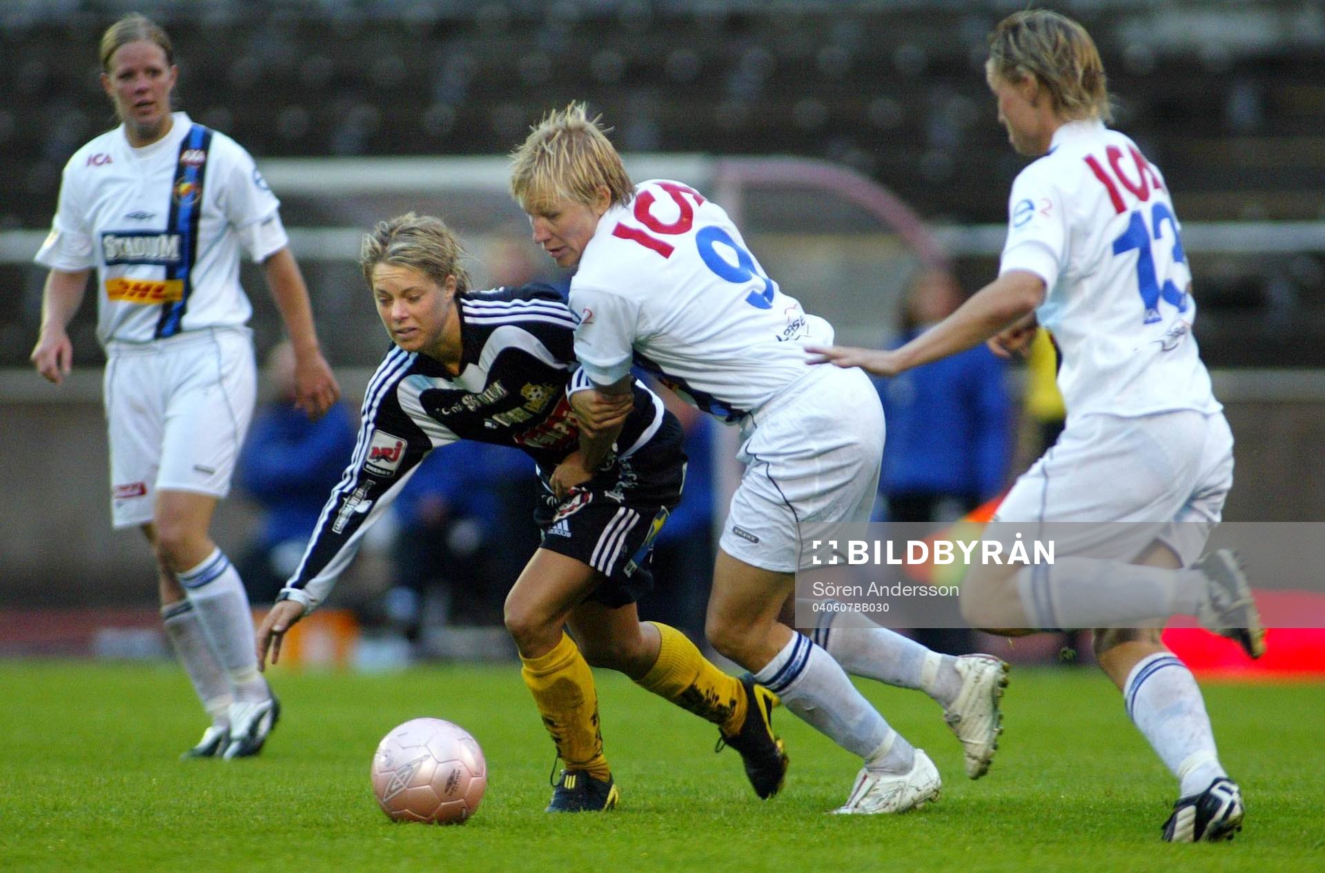 Kristin Bengtsson, Djurgården och Johanna Almgren, Bälinge