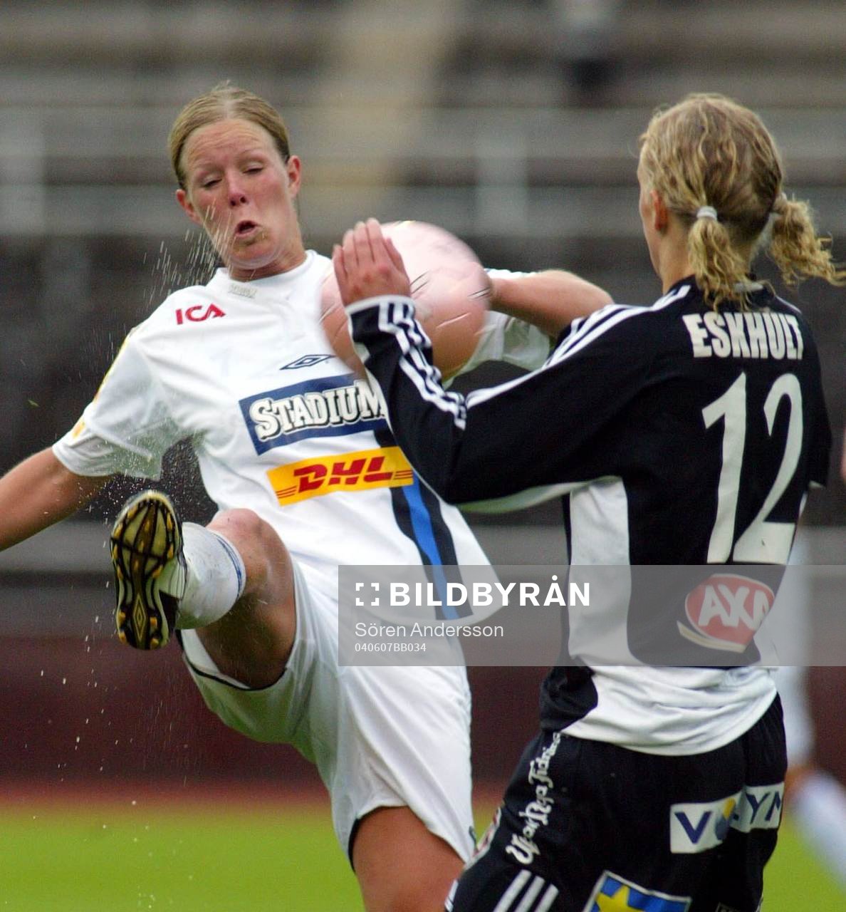 Malin Nykvist, Djurgården och Anna Eskhult, Bälinge