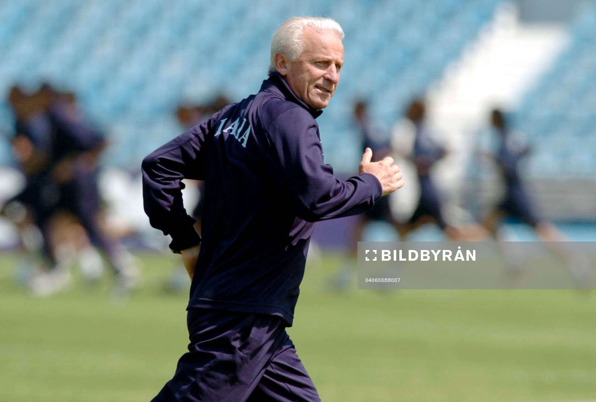 Trapattoni, förbundskapten, Italien