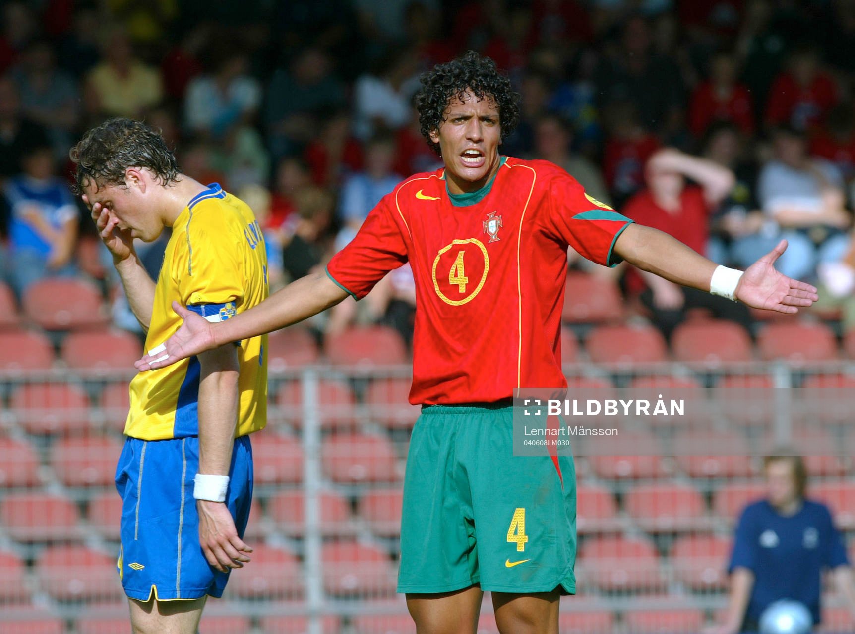 Bruno Alves, Portugal och Johan Emander, Sverige