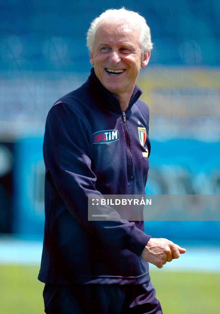 Trapattoni, förbundskapten, Italien