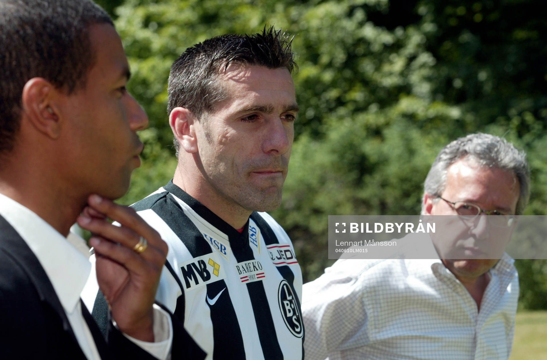 Fernando Aguiar, Issa Manglind och Kenneth Håkansson,