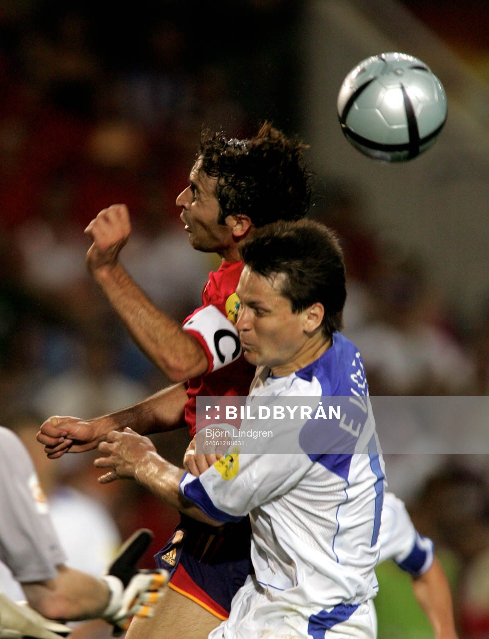 Raul, Spanien och Vadim Evseev, Ryssland