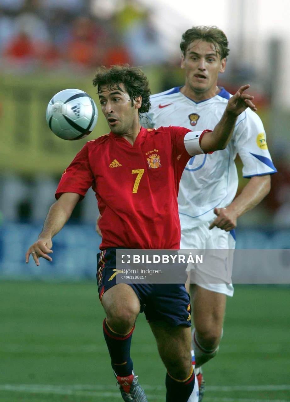 Raul, Spanien och Marat Izmaylov, Ryssland