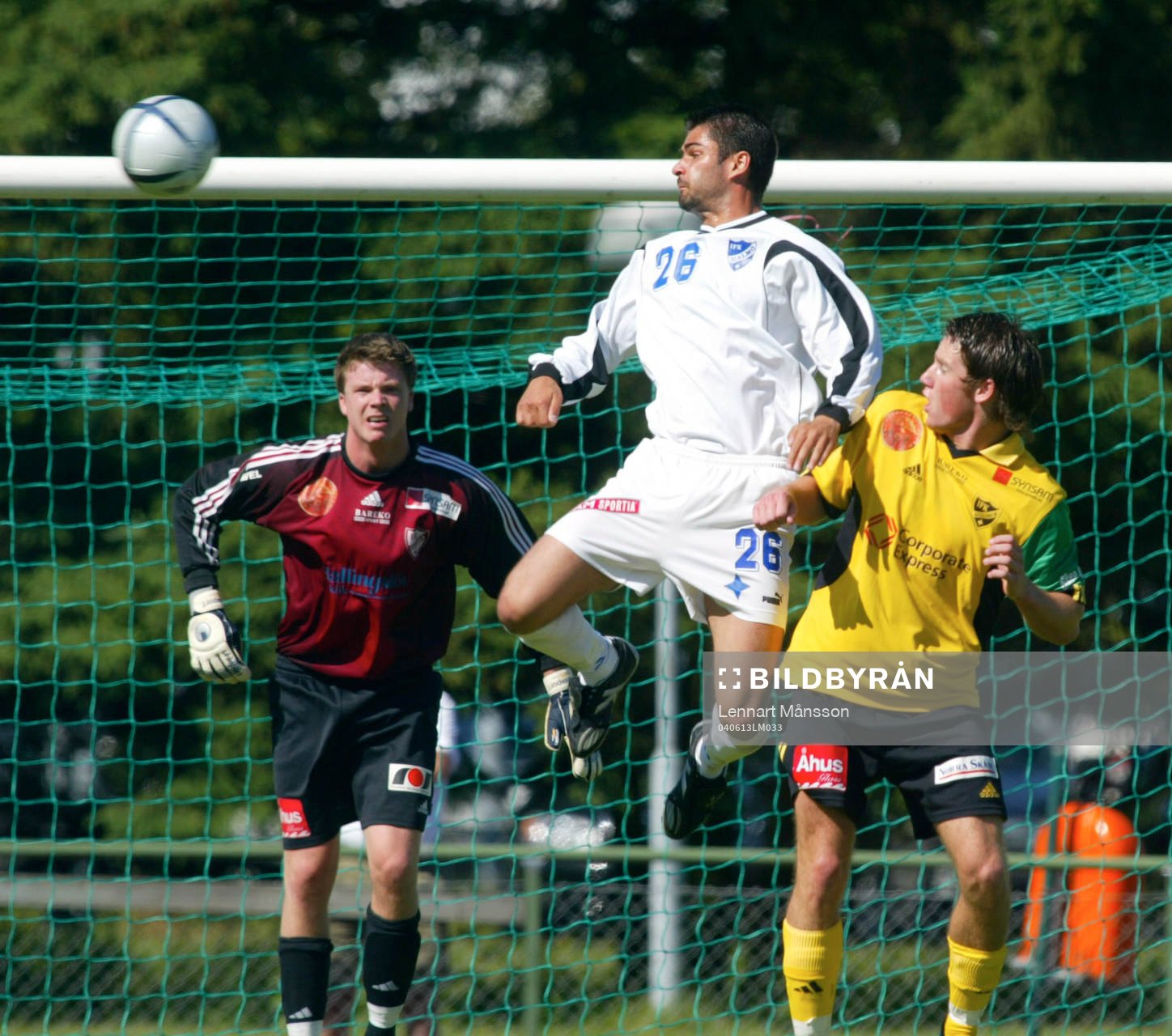  Niclas Öberg, Malmö och Christian Fegler, Hässleholm (Målvakt)