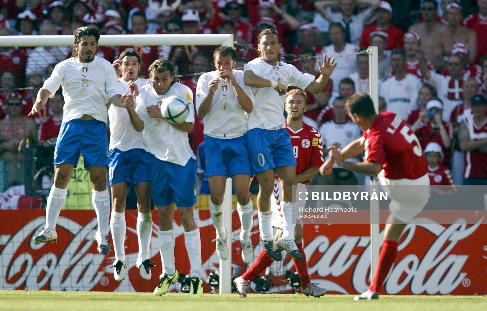 Italiens försvarsmur, Gennaro Gattuso, Simone Perrotta,