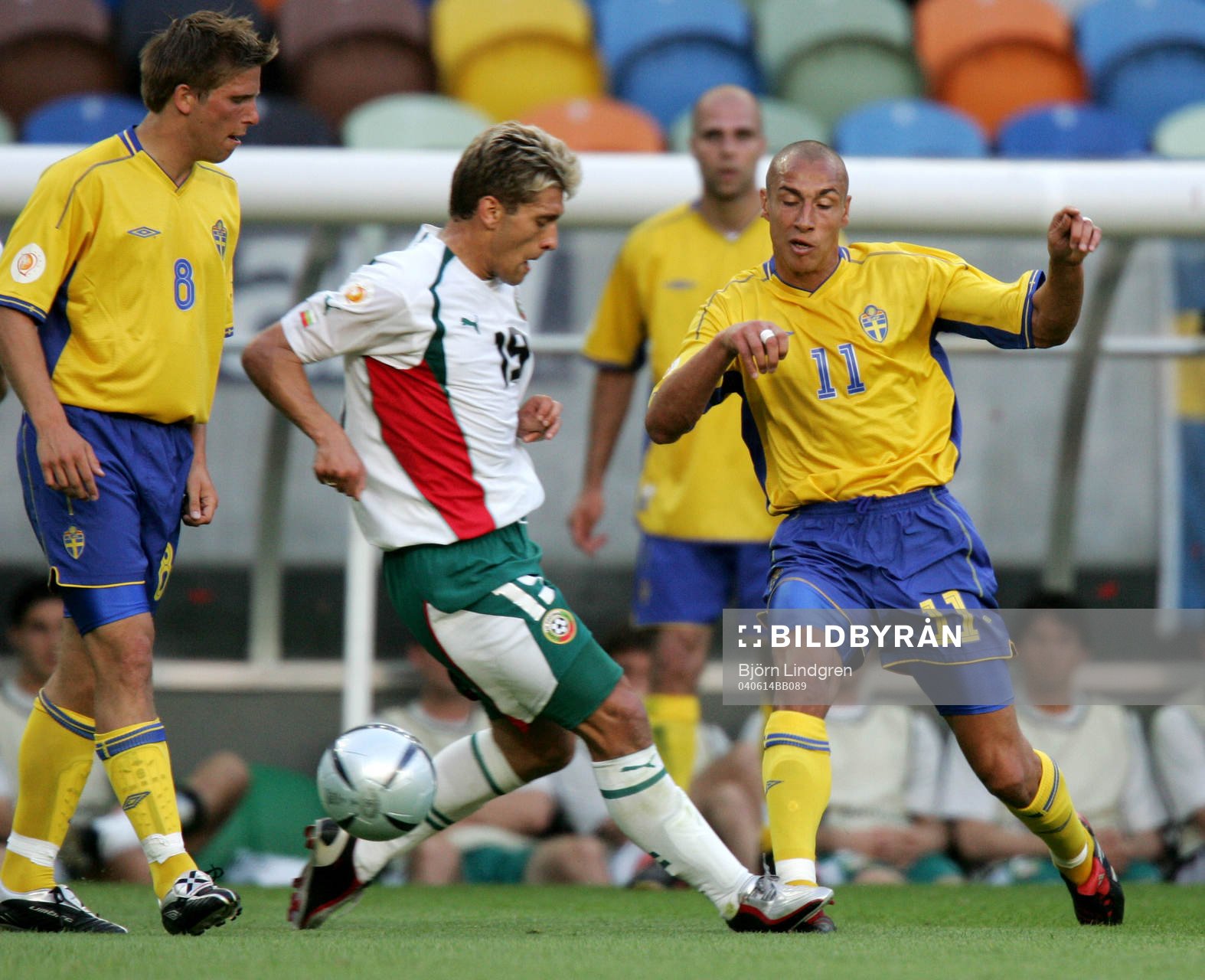 Stilian Petrov, Bulgarien och Henrik Larsson, Sverige
