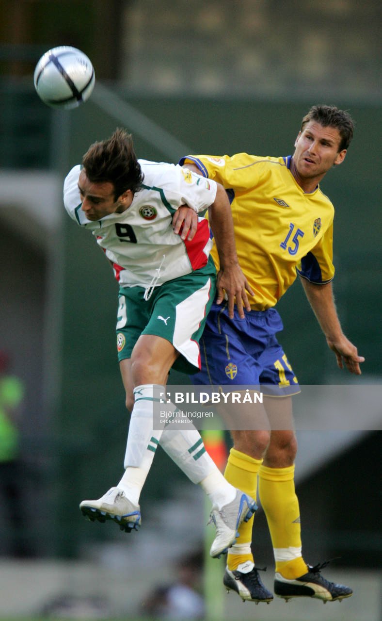 Dimitar Berbatov, Bulgarien och Andreas Jakobsson, Sverige