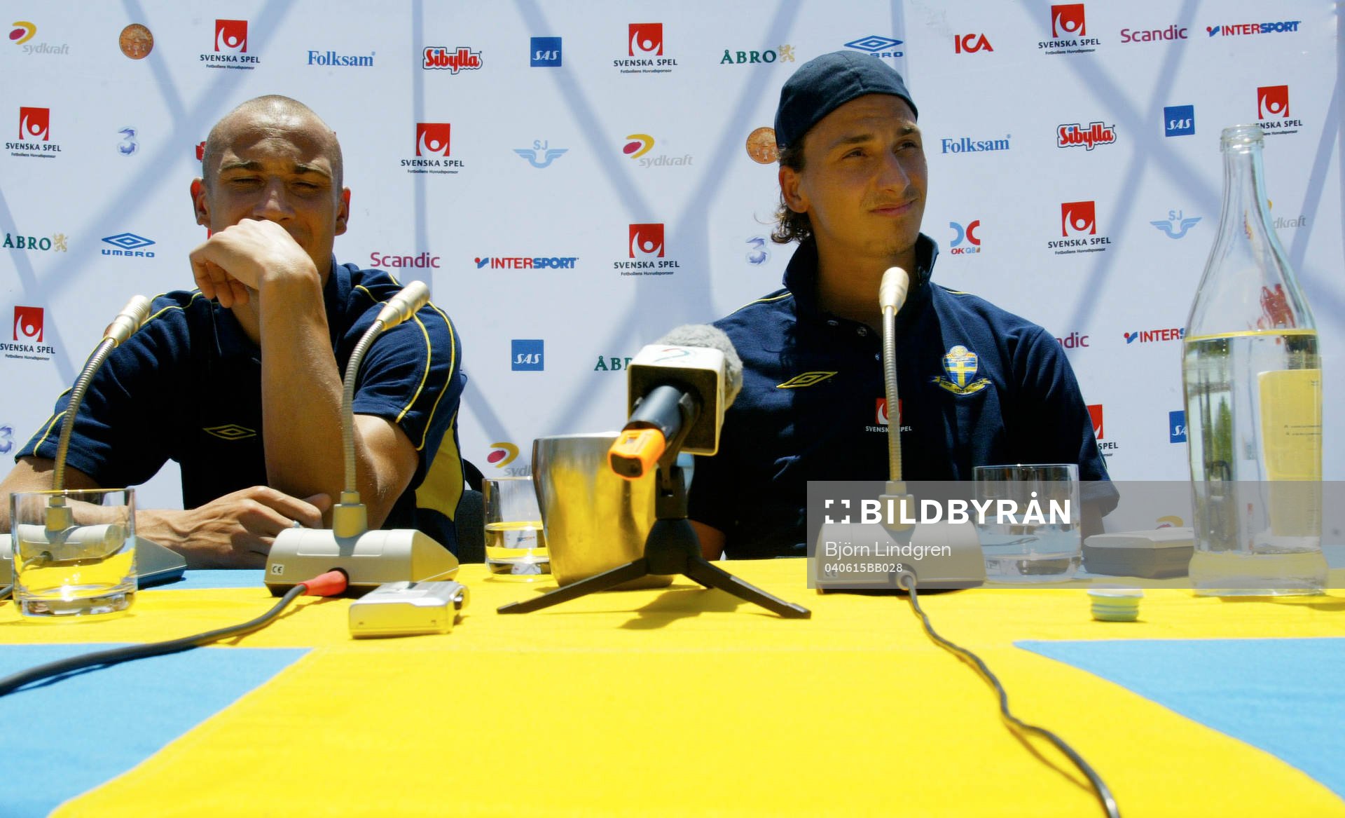 Henrik Larsson och Zlatan Ibrahimovic