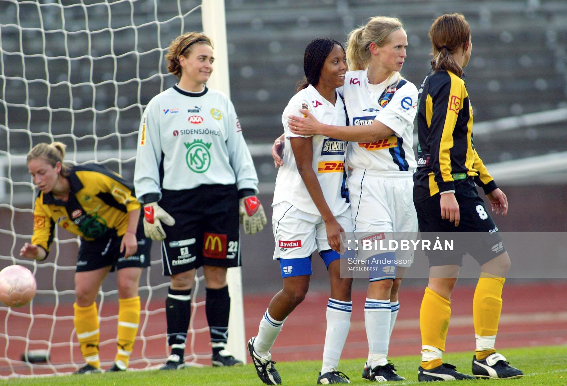 Venus James, Djurgården, jubel och Hammarby, depp