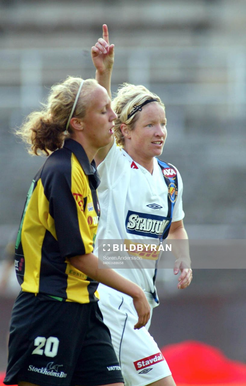 Victoria Svensson, Djurgården, jubel