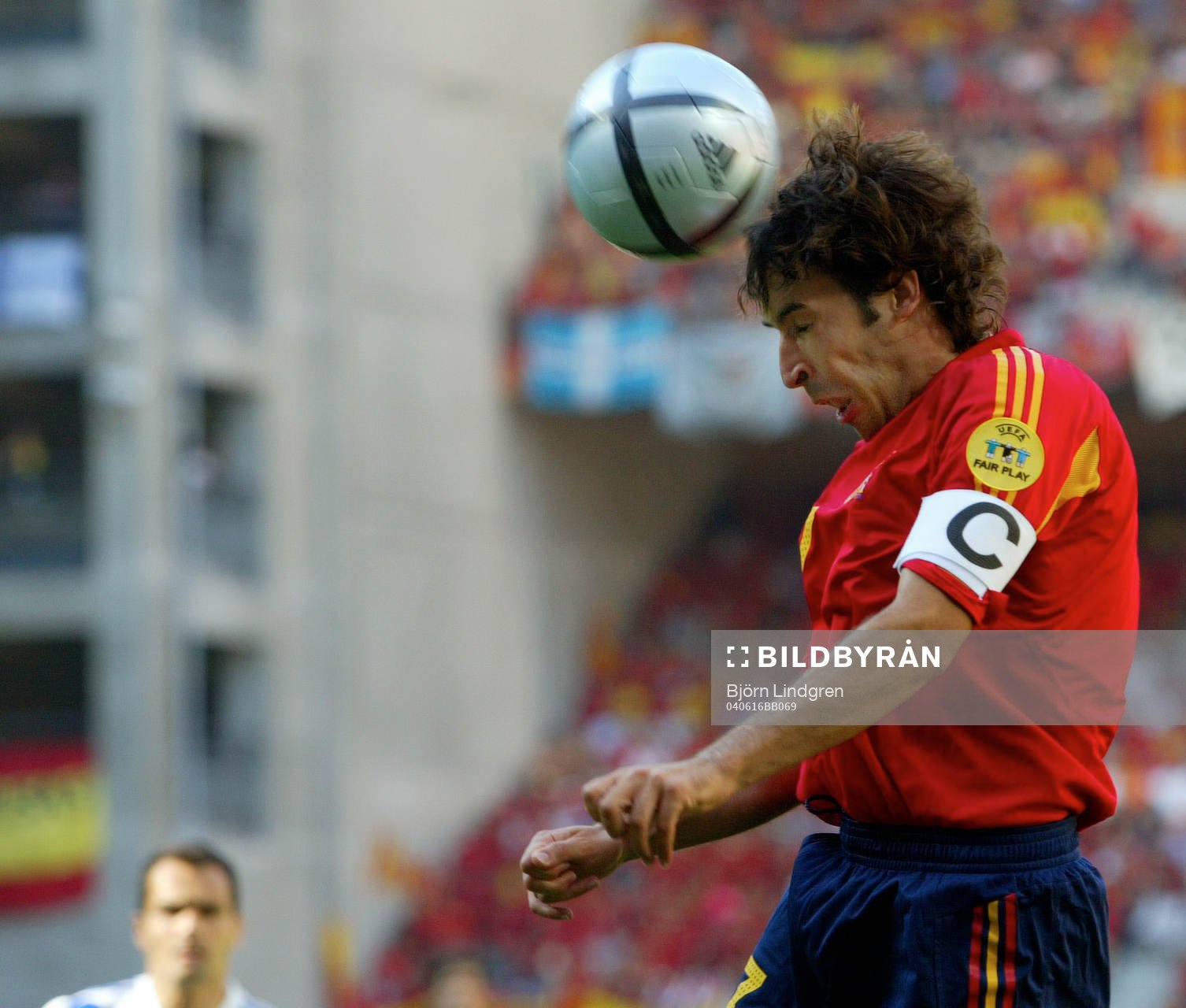 Raul, Spanien nickar mot mål