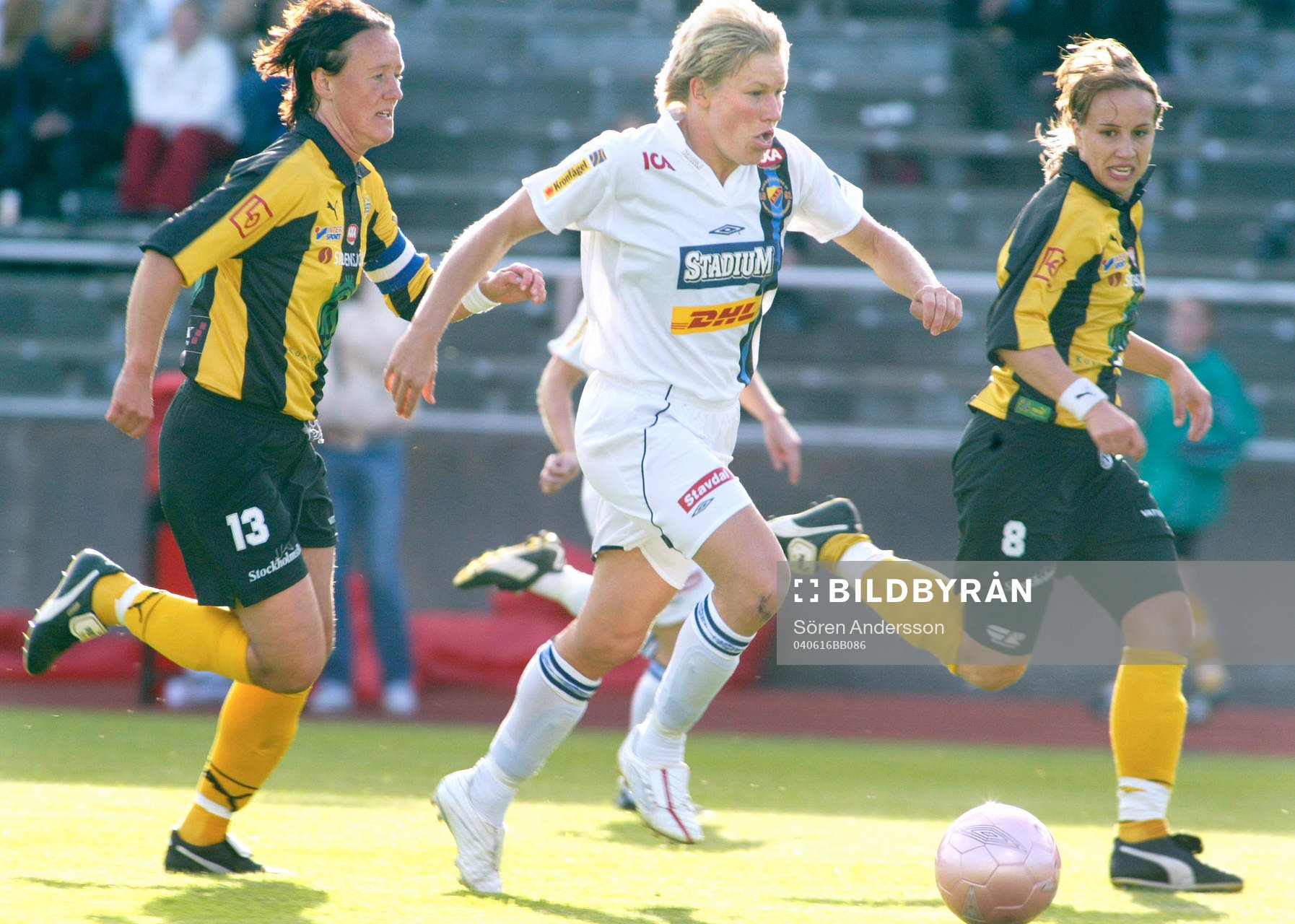 Kristin Bengtsson, Djurgården och Annelie Norén och