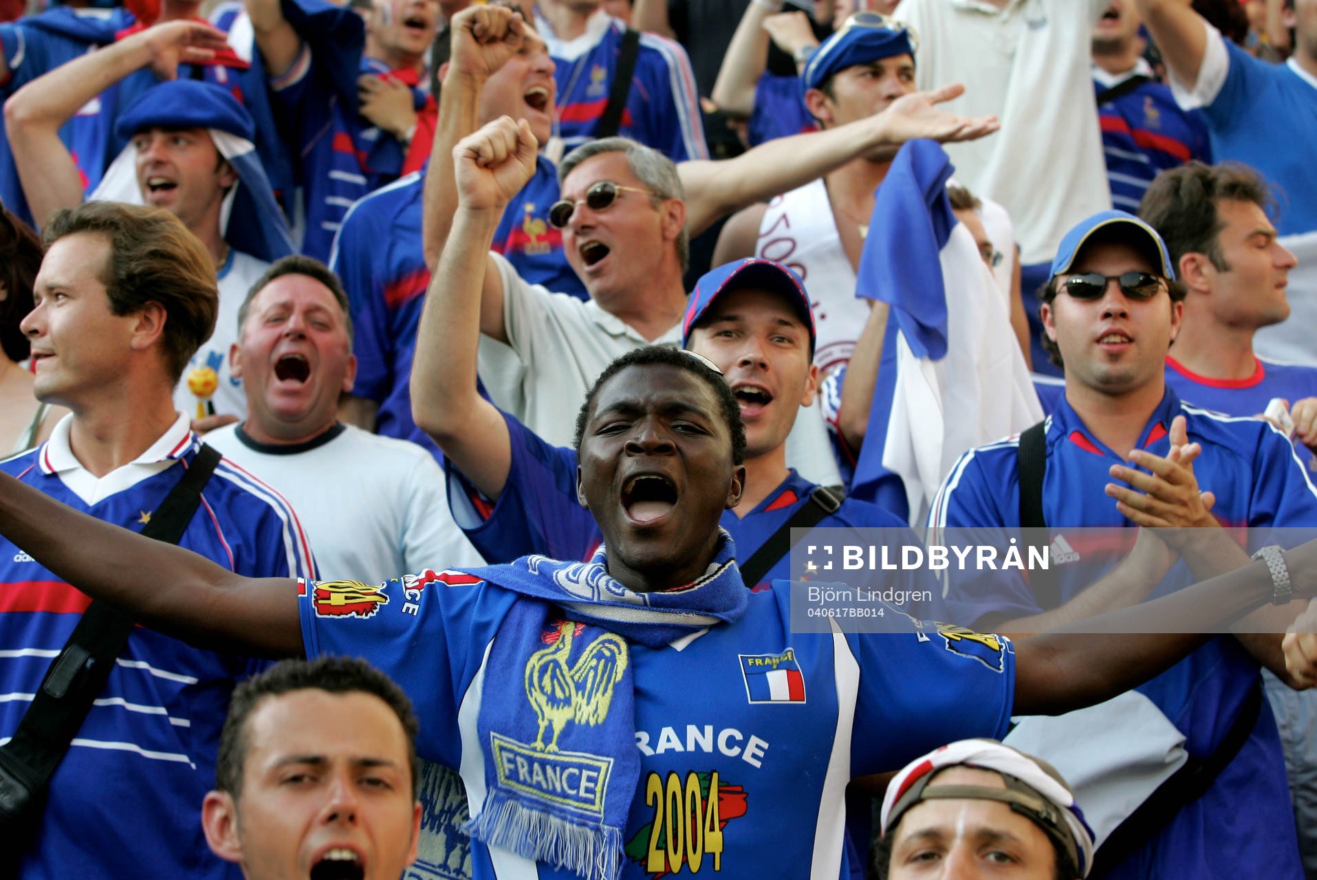 Franska Supportrar...   Supporter, fans