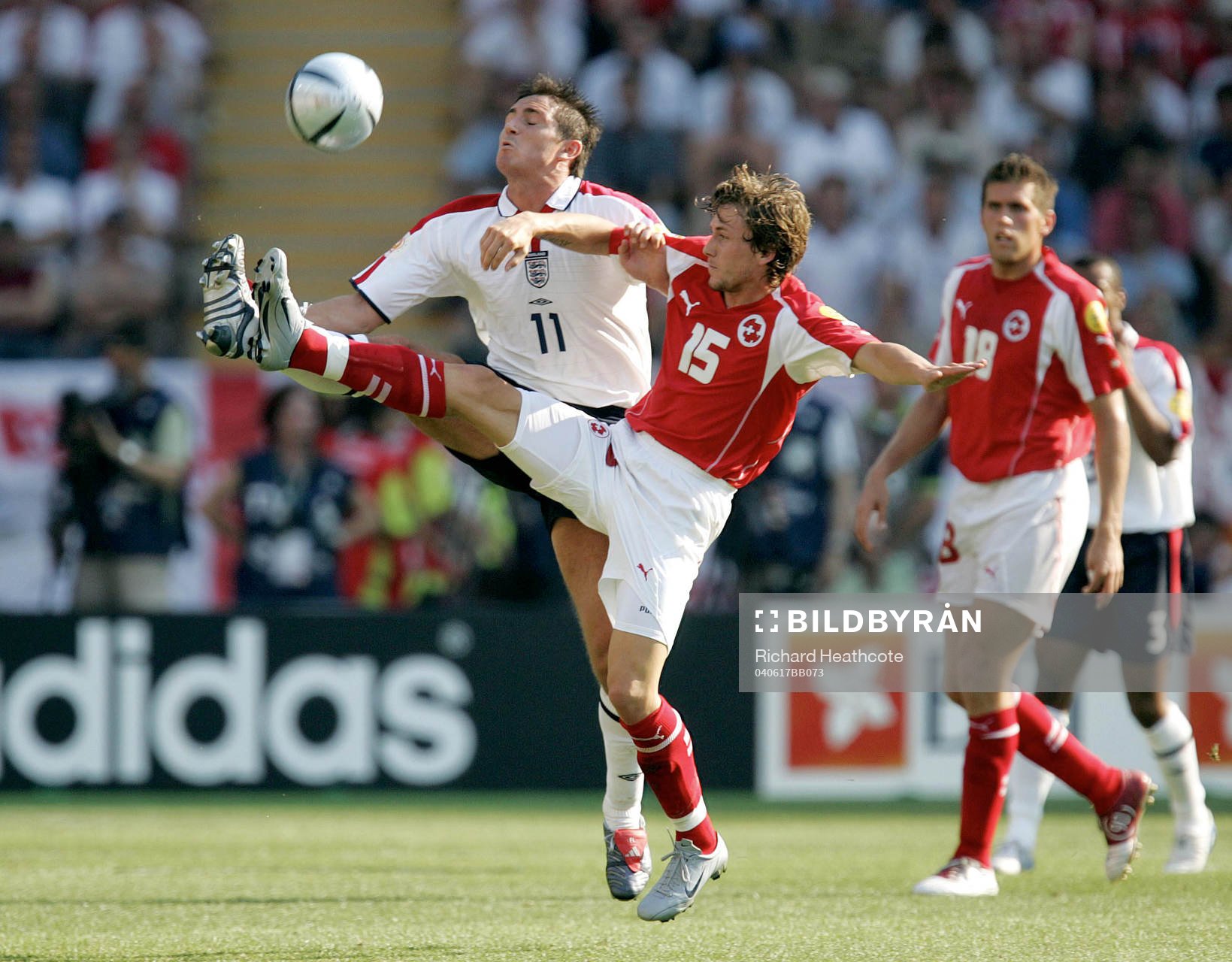 Frank Lampard, England och Daniel Gygax, Schweiz