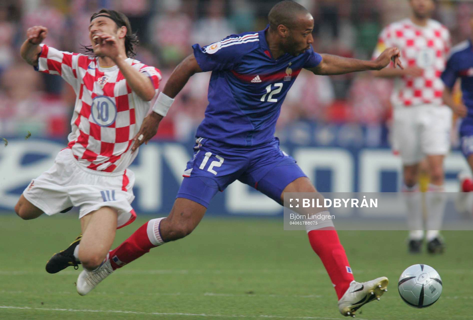 Niko Kovac och Tierry Henry
