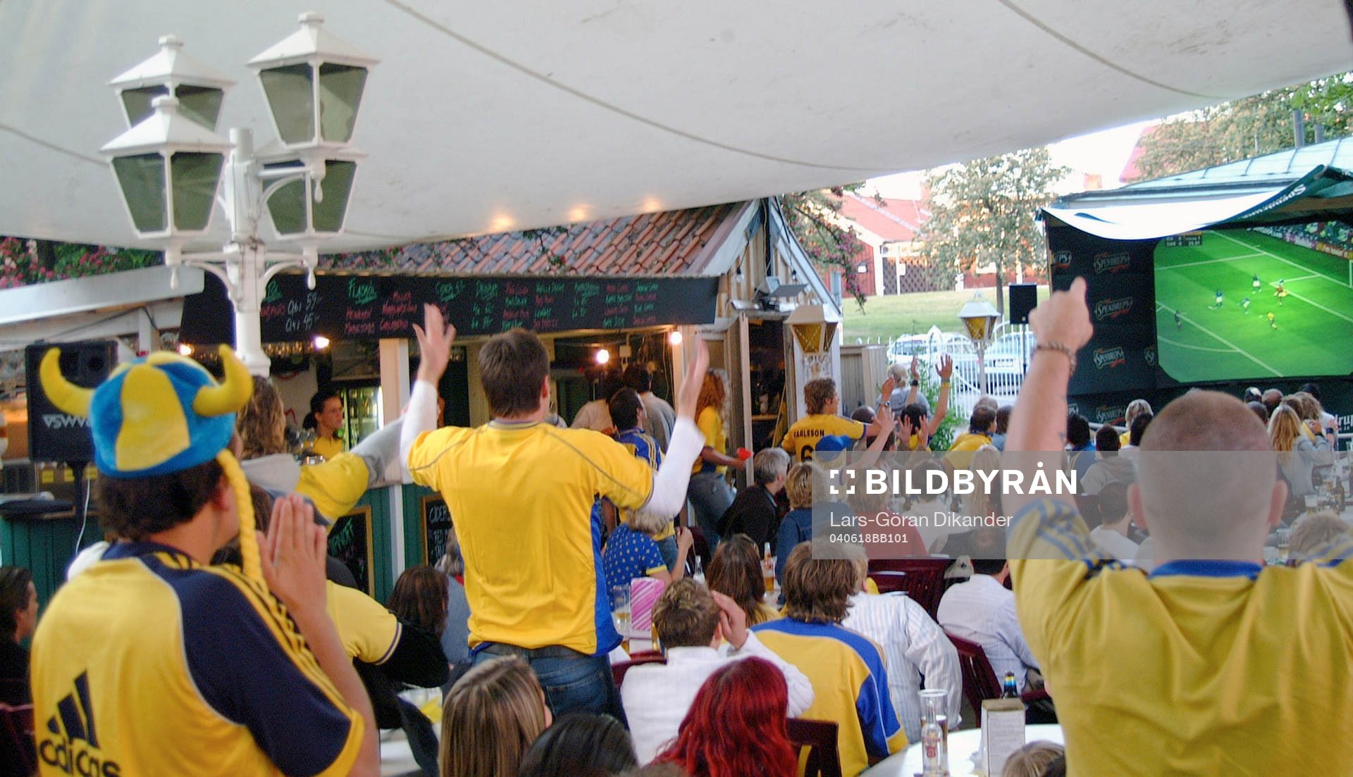 Sverige - Italien matchen på Söderhielmska i Gävle.