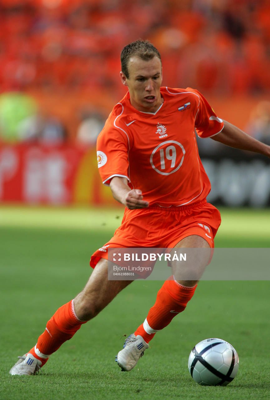 Fotboll, EM, Arjen Robben, Holland