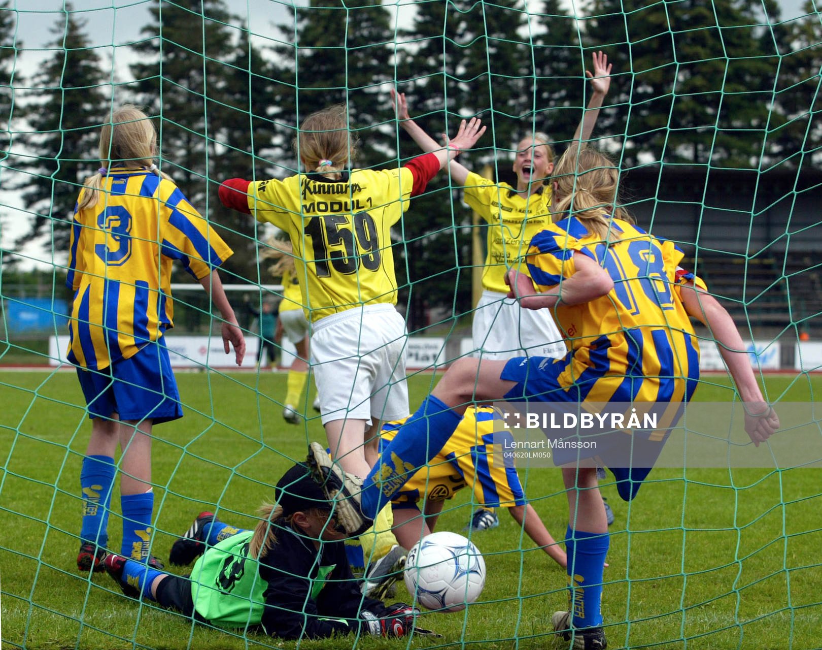 Flickor 10 år, final, Lunds BK - Eskilsminne 2-1.