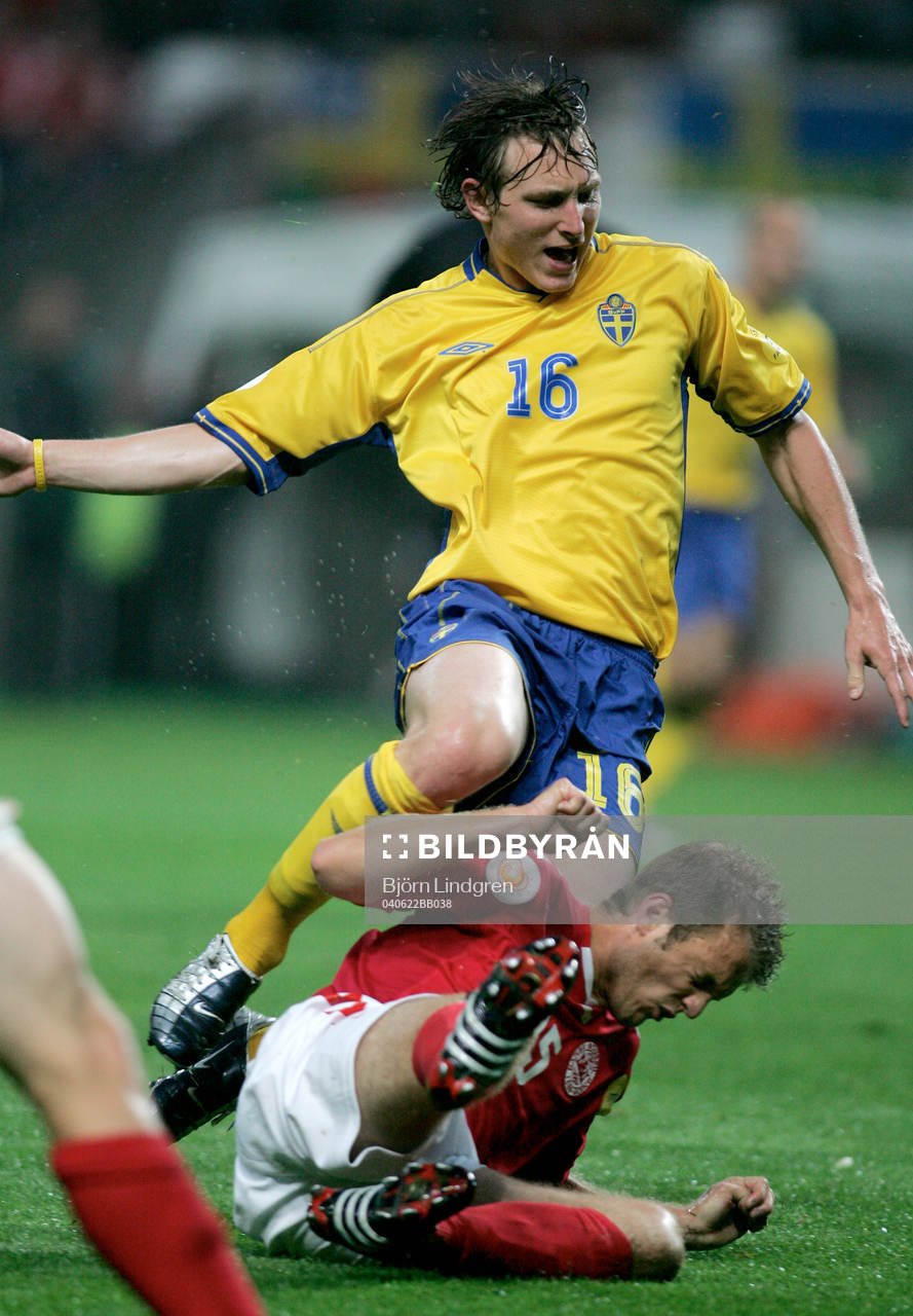Kim Källström, Sverige och Daniel Jensen, Danmark