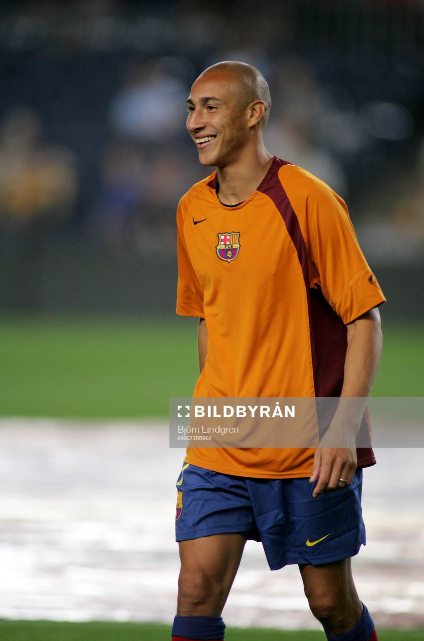 Henrik Larsson, Barcelona, Uppvärmning
