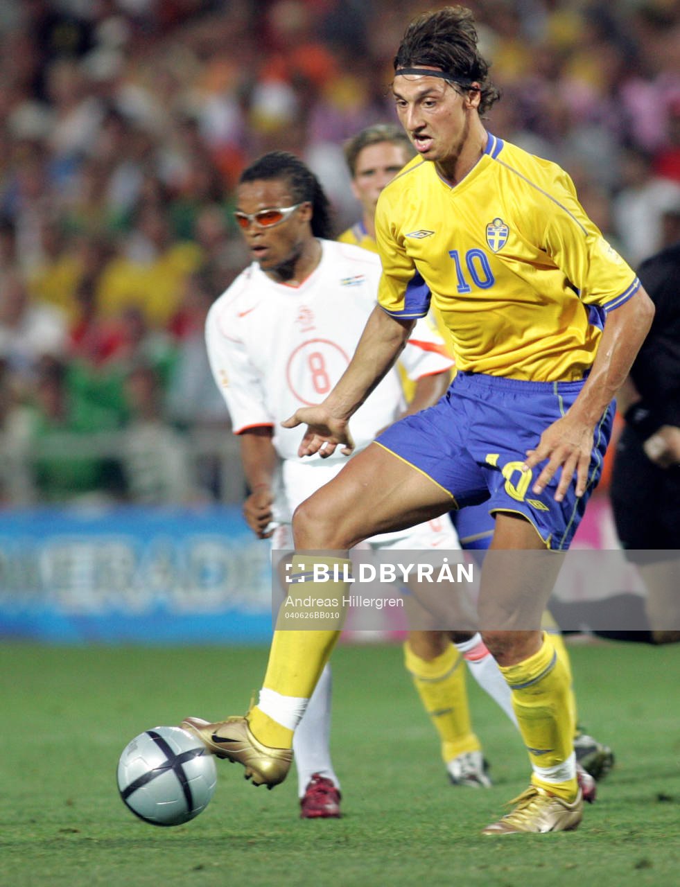 Zlatan Ibrahimovic och Edgar Davids