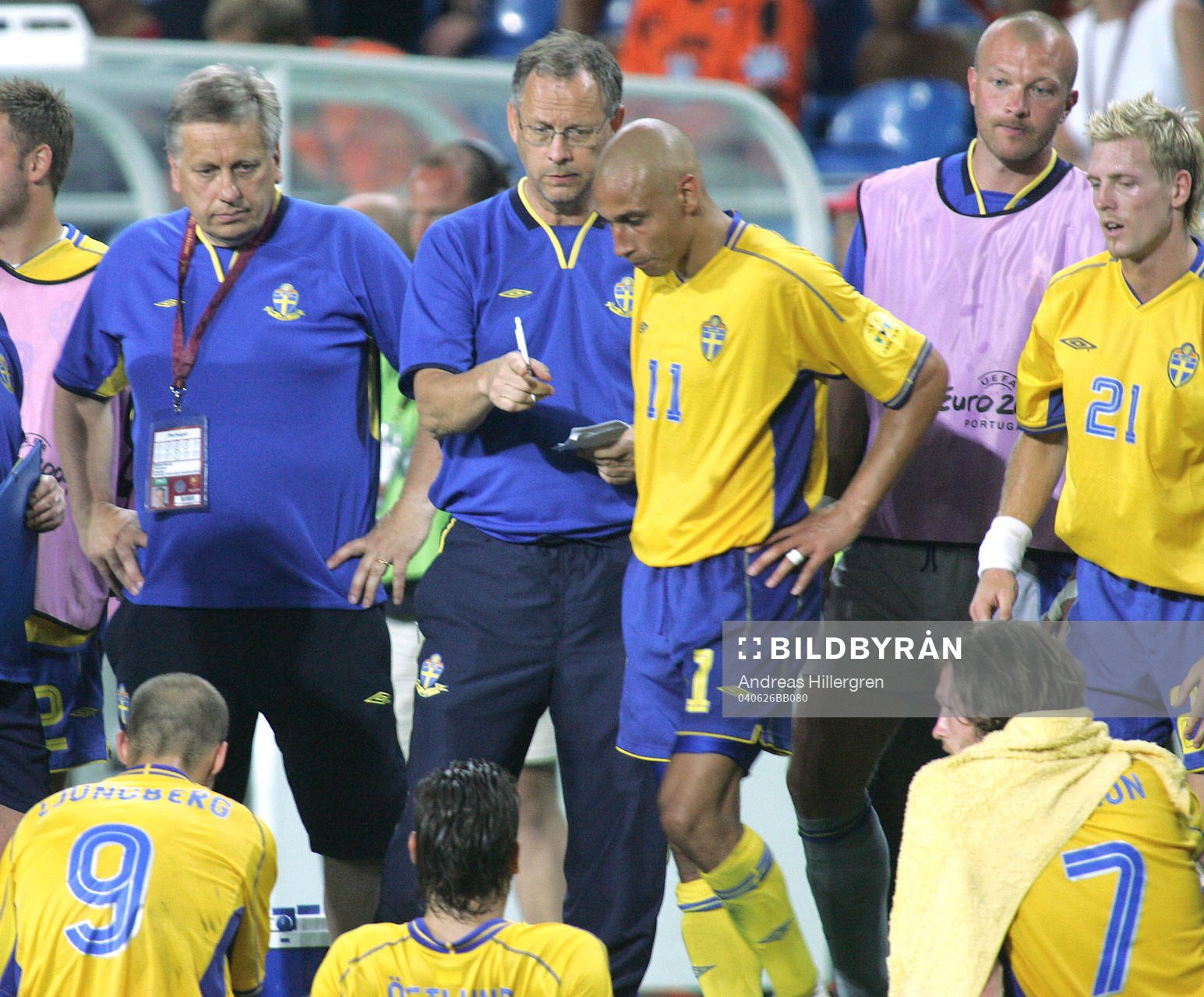 avgjordes på straff, 4-5 slutade matchen och Sverige är