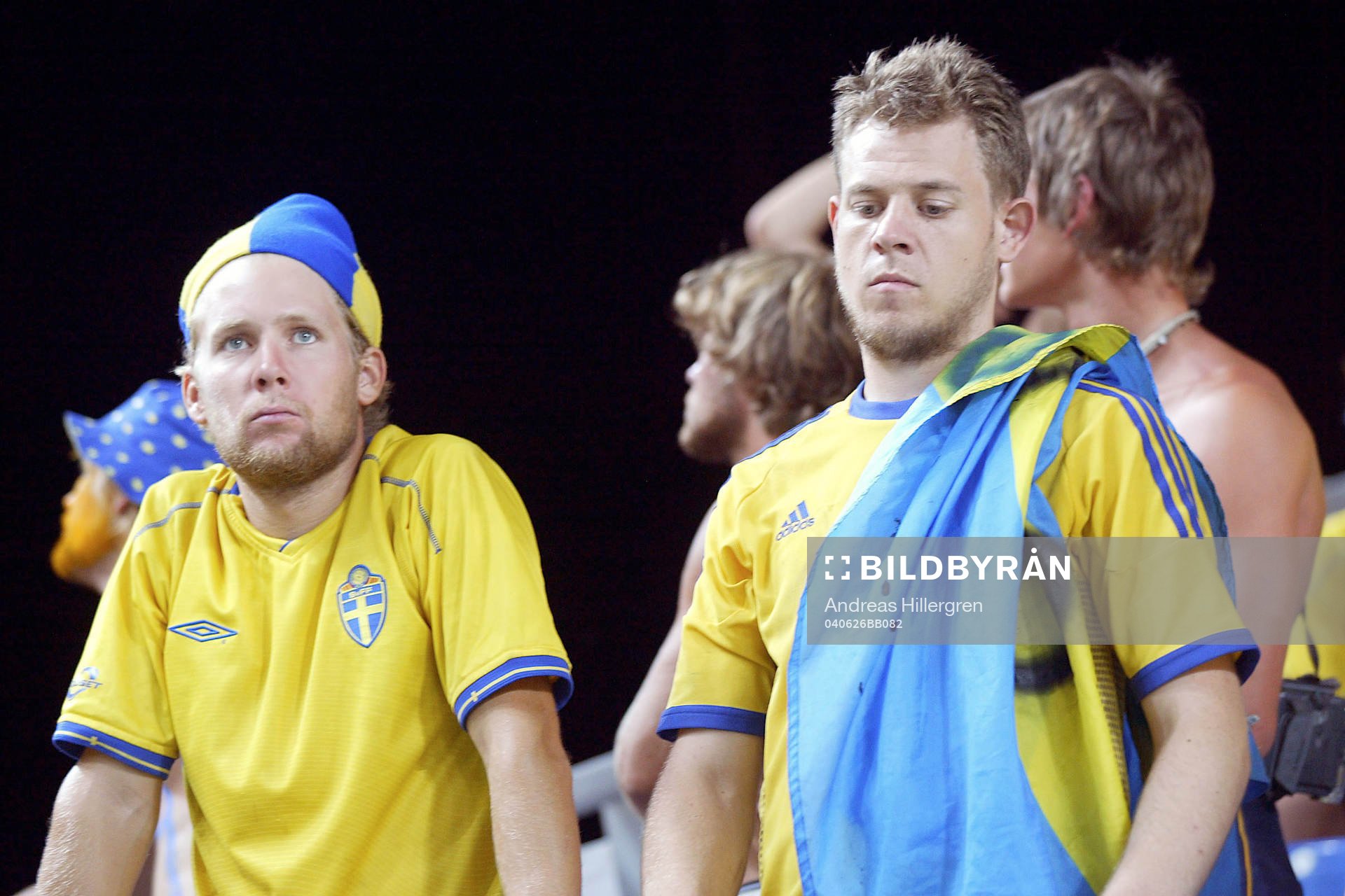 avgjordes på straff, 4-5 slutade matchen och Sverige är