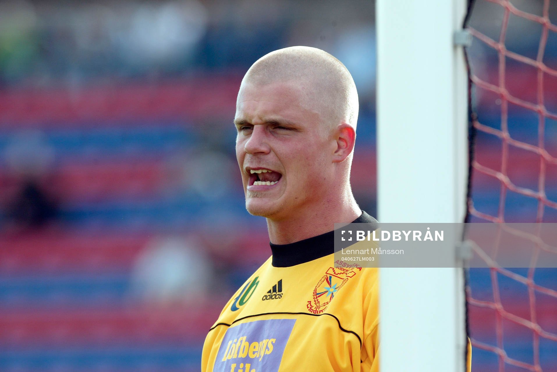 Erland Hellström, målvakt,  Assyriska