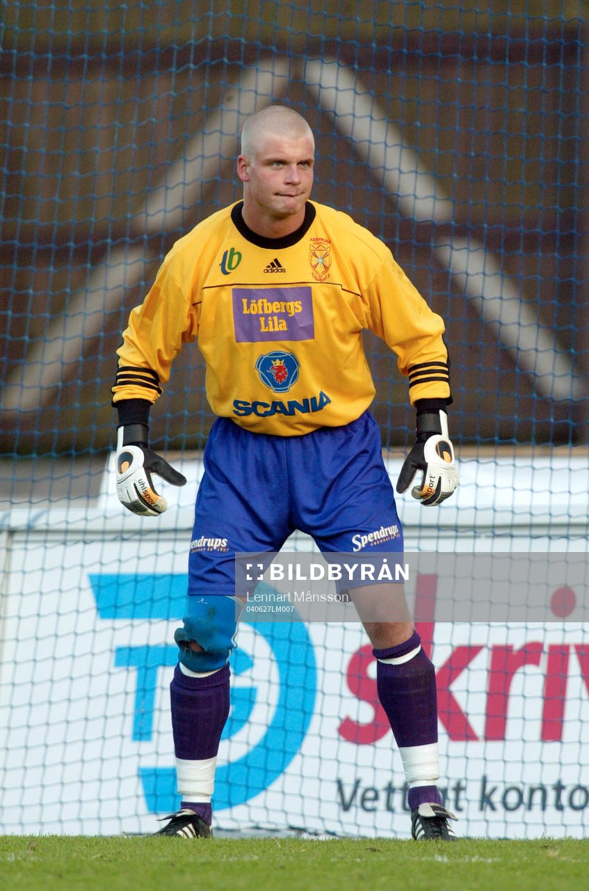  Erland Hellström, målvakt, Assyriska. 