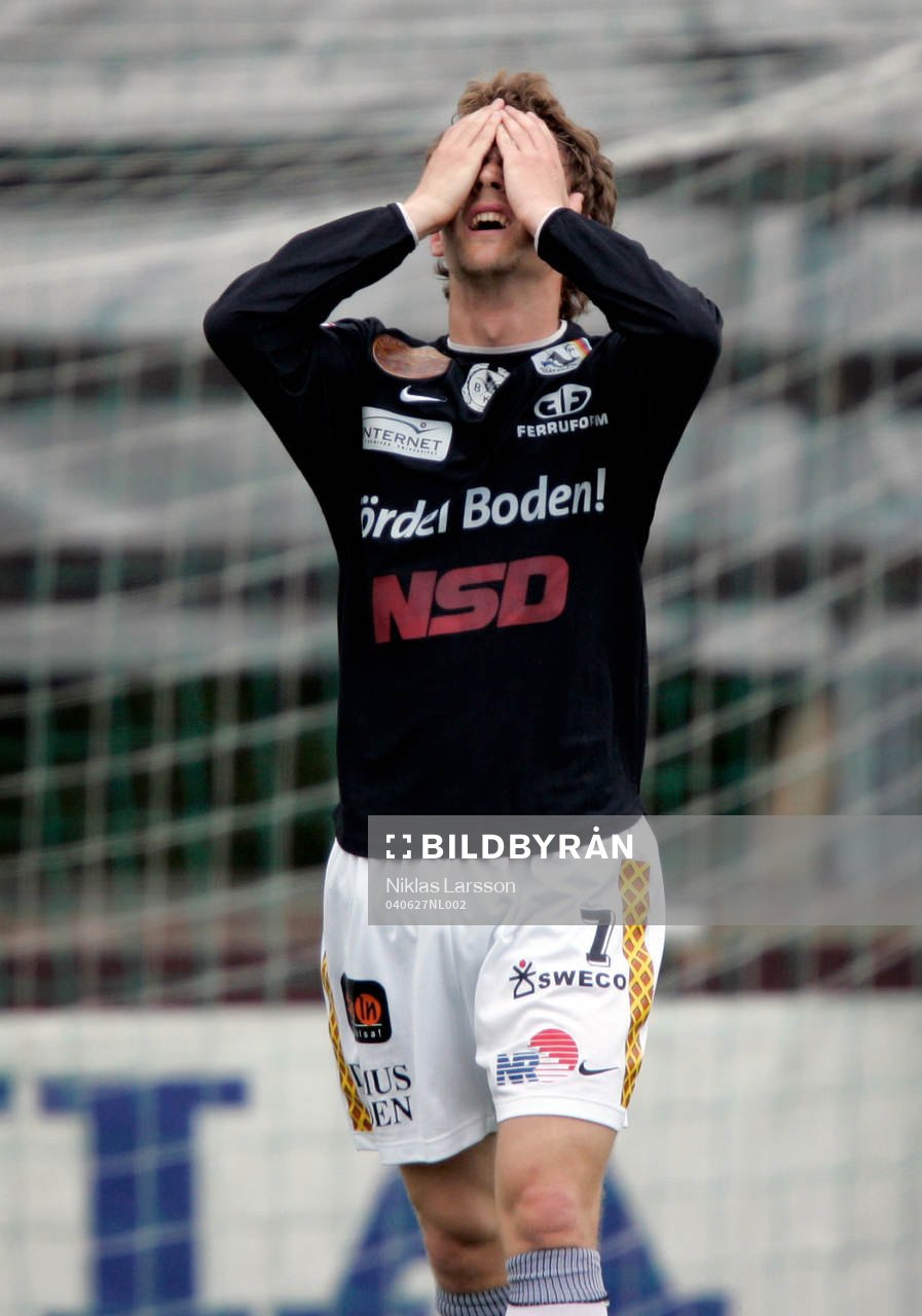 Viktor Brännström, Boden deppar
