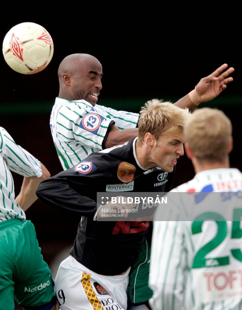 Anildo Spencer, Frˆlunda vinner en hˆjdduell mot en