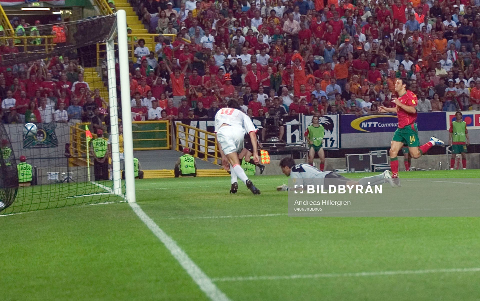 Fotboll, Em, Portugal - Holland, Semifinal, 2-1, Portugal