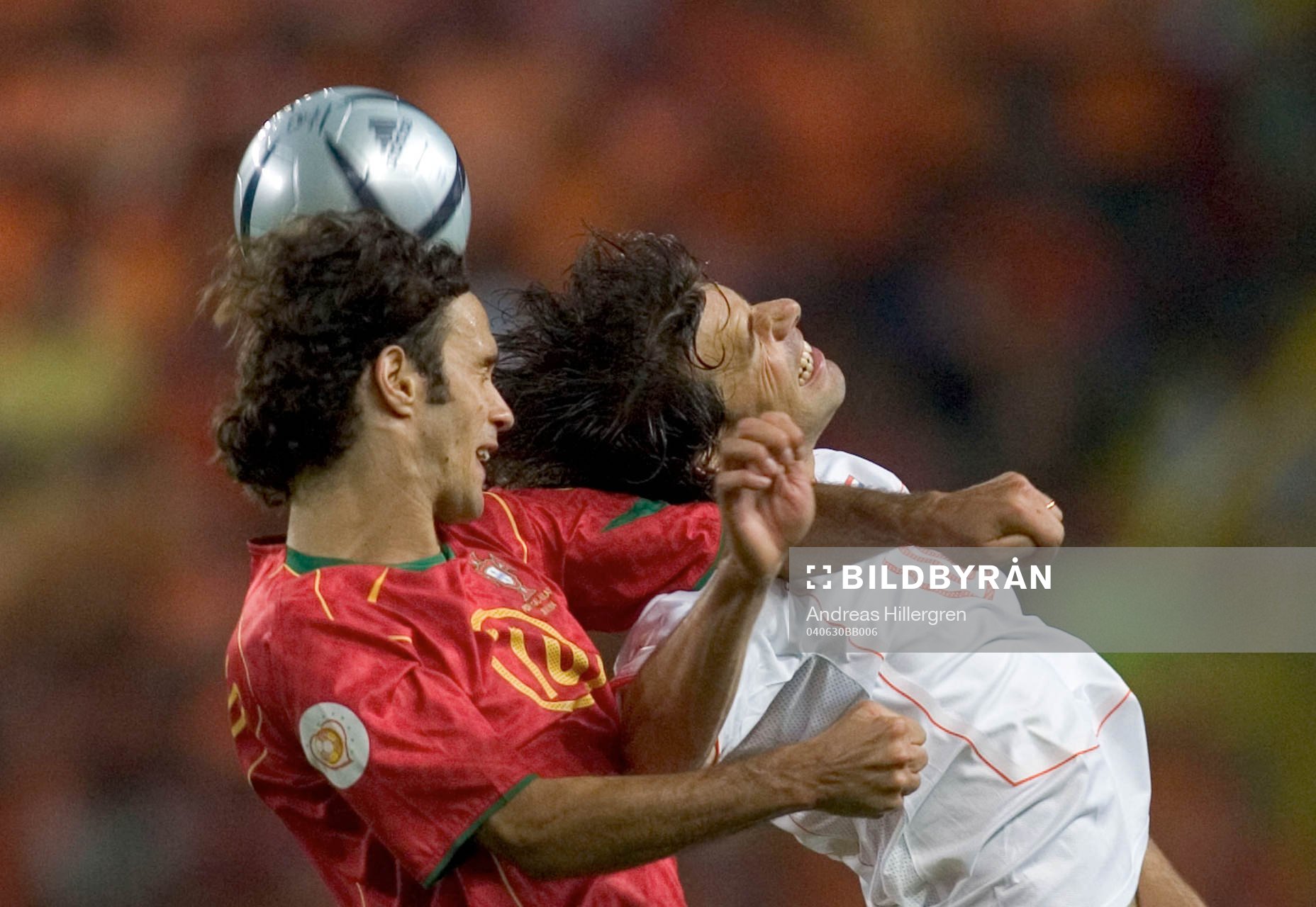 Fotboll, Em, Portugal - Holland, Semifinal, 2-1, Portugal