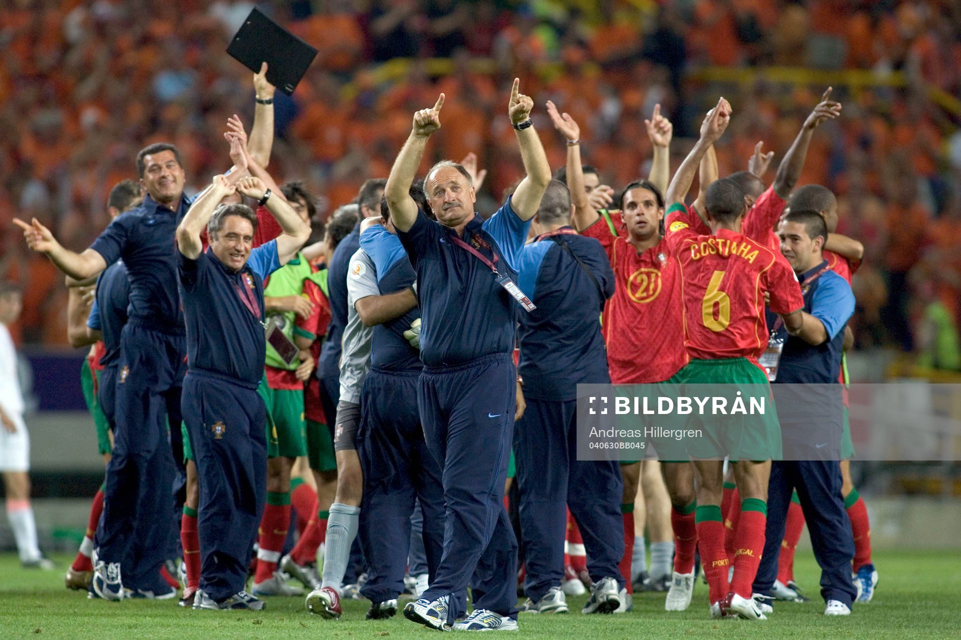 Portugal är vidare till, EM-FINAL: Luis Felipe Scolari,