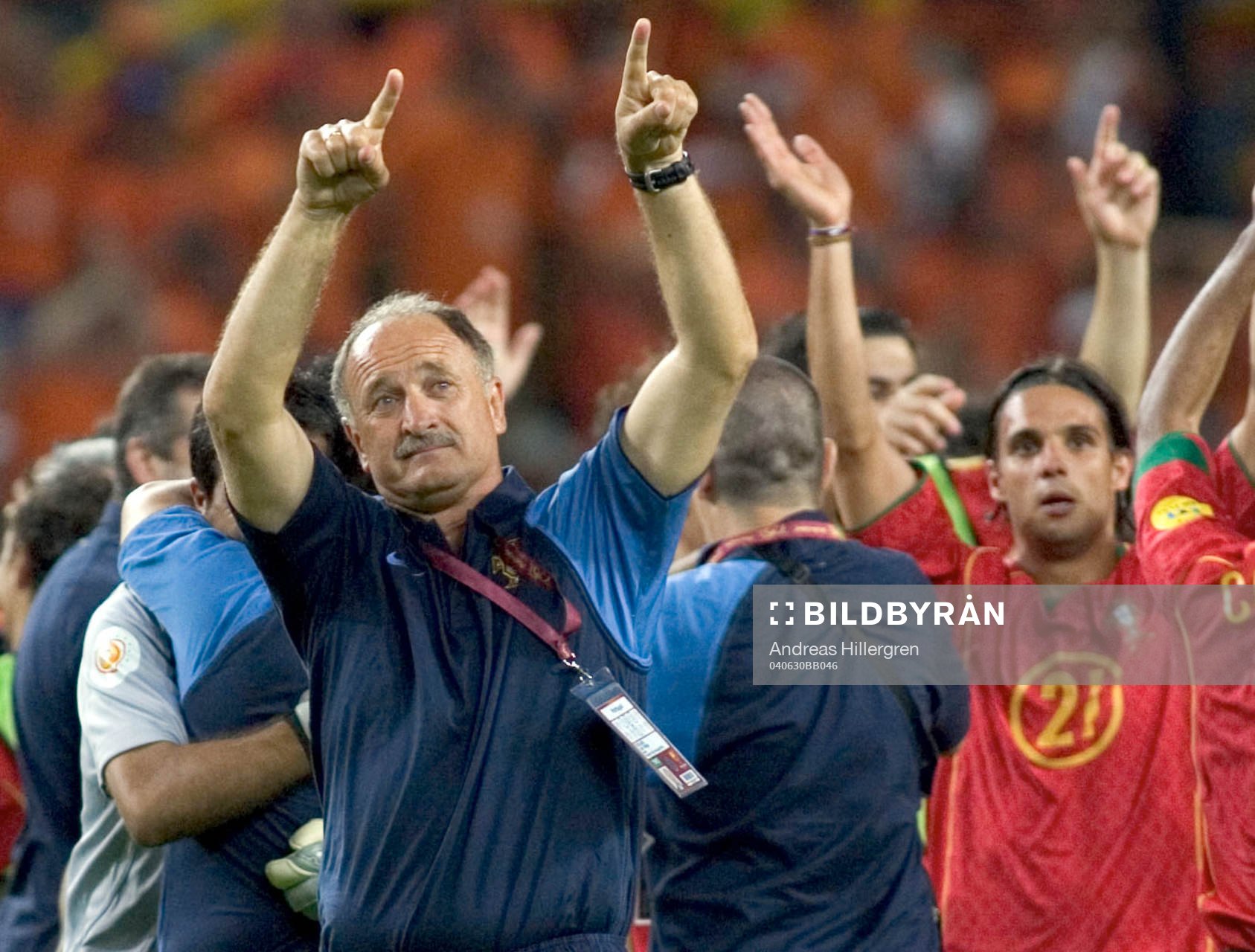 Portugal är vidare till, EM-FINAL: Luis Felipe Scolari,