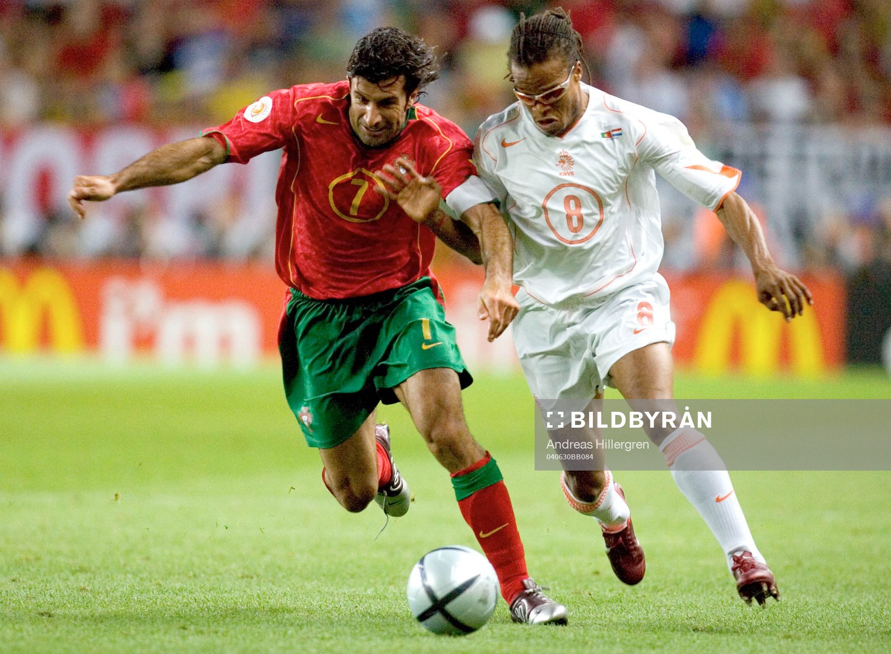 Fotboll, Em, Portugal - Holland, Semifinal, 2-1, Portugall