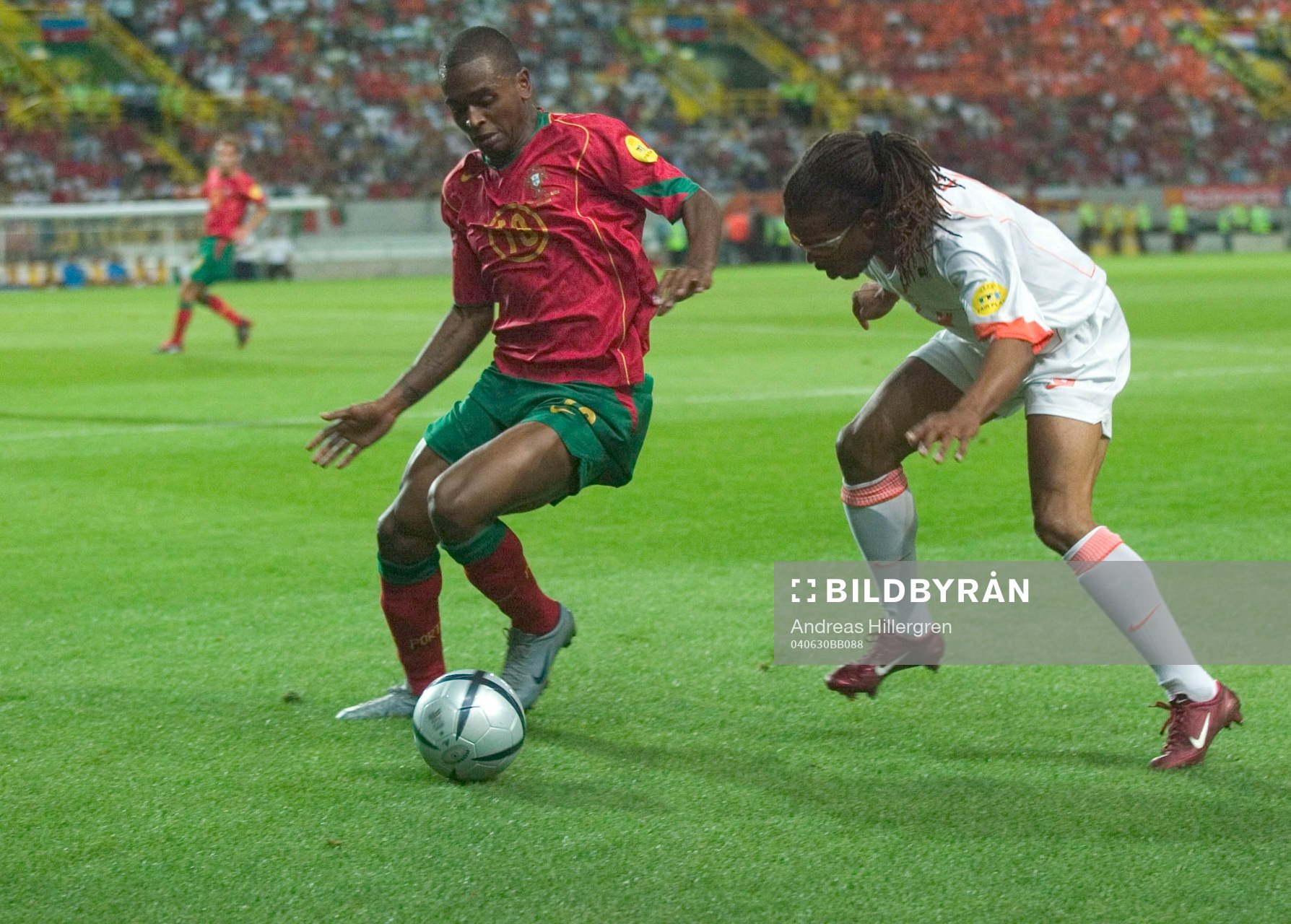 Fotboll, Em, Portugal - Holland, Semifinal, 2-1, Portugal
