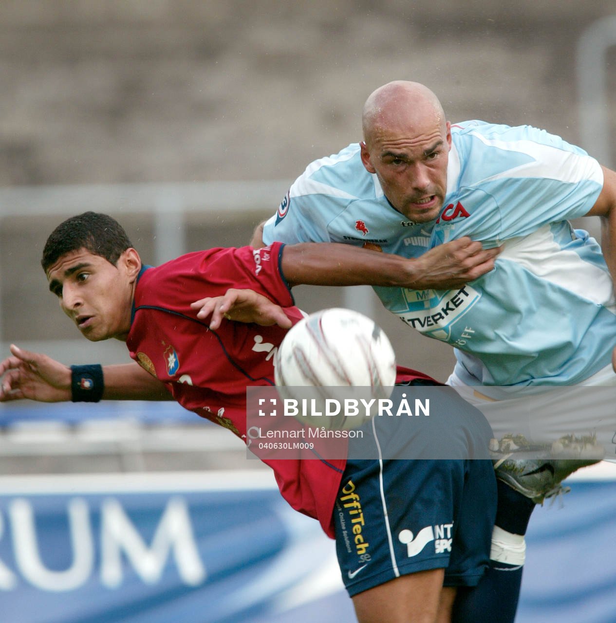 Ailton Almeida och Daniel Majstorovic