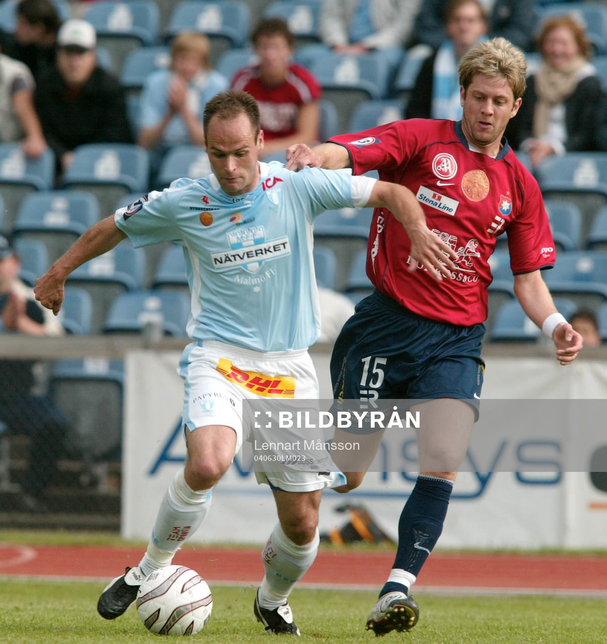 Thomas Olsson, Malmö och Johann Gudmundsson, Örgryte