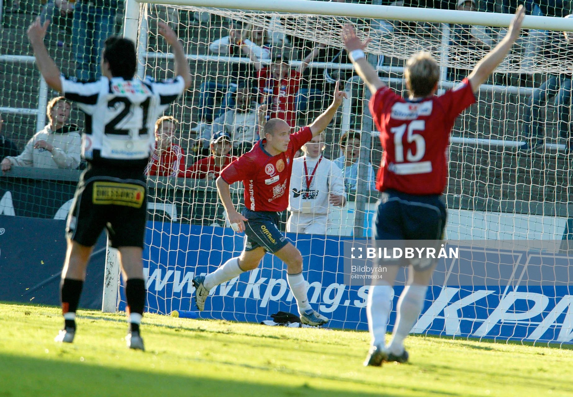 Örgryte - Landskrona 1-1 Tryggvi Gudmundsson och Johan