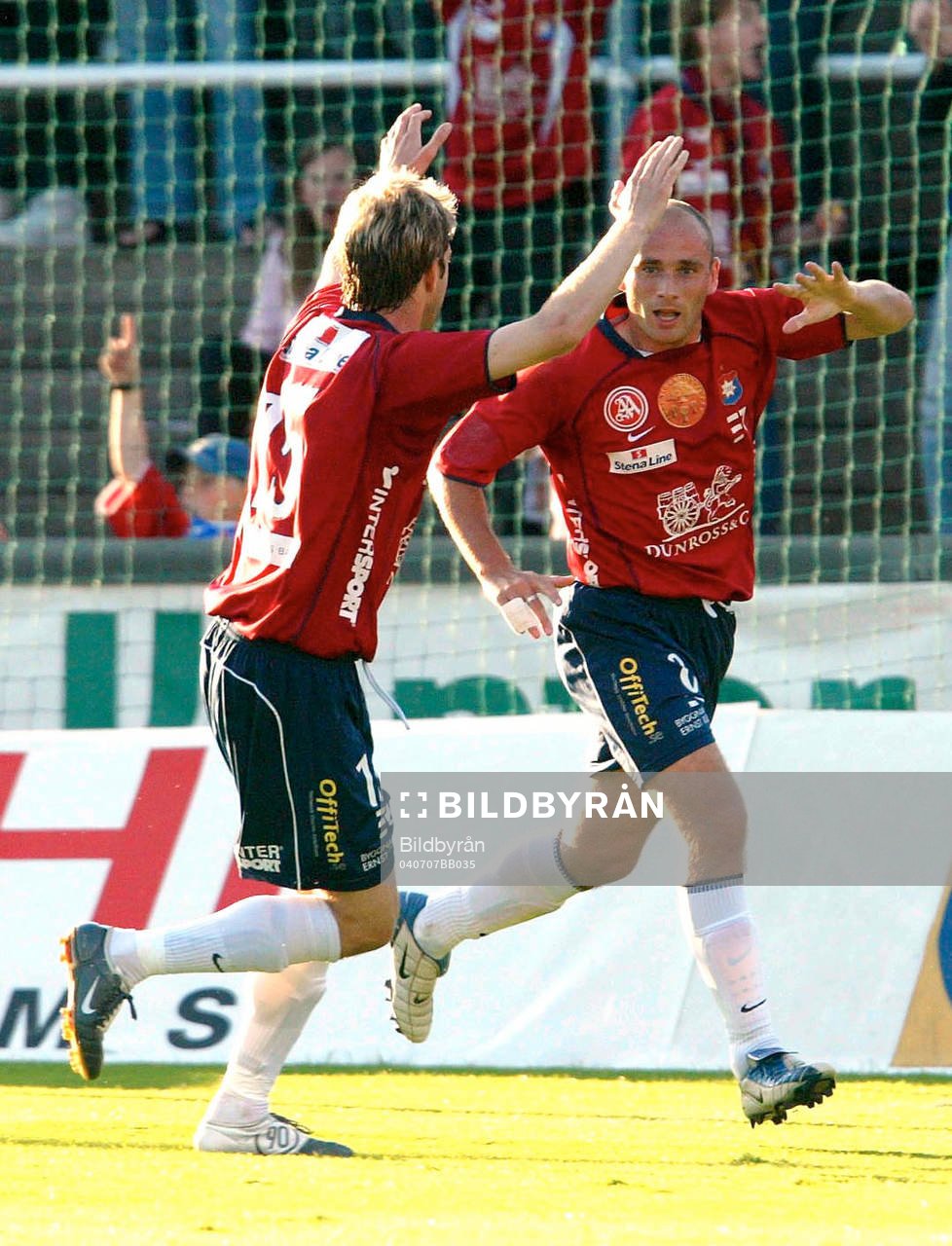 Örgryte- Landskrona 1-1 TRYGGVI GUDMUNDSSON OCH JOHAN