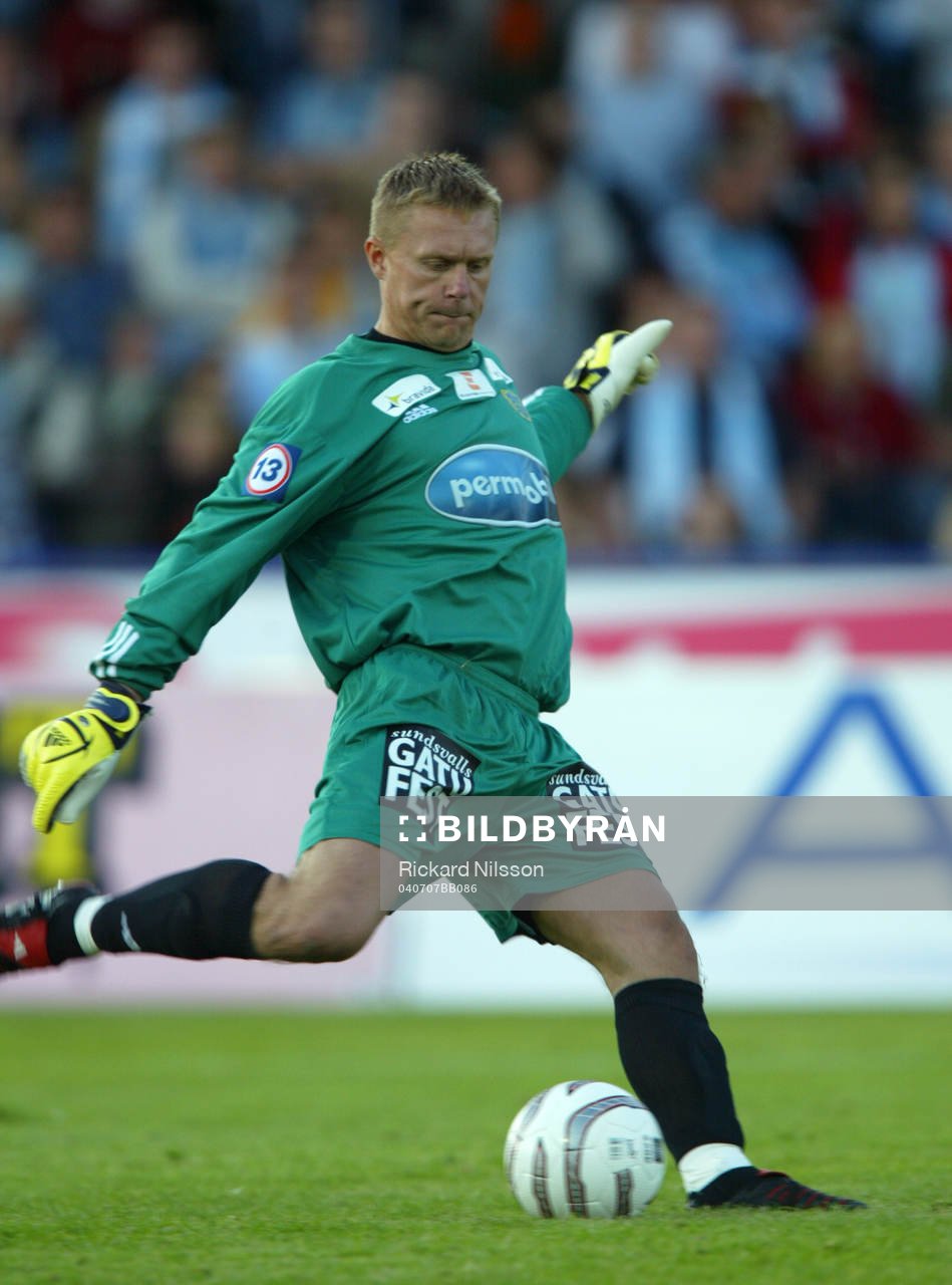Fredrik Sundfors, målvakt, Sundsvall