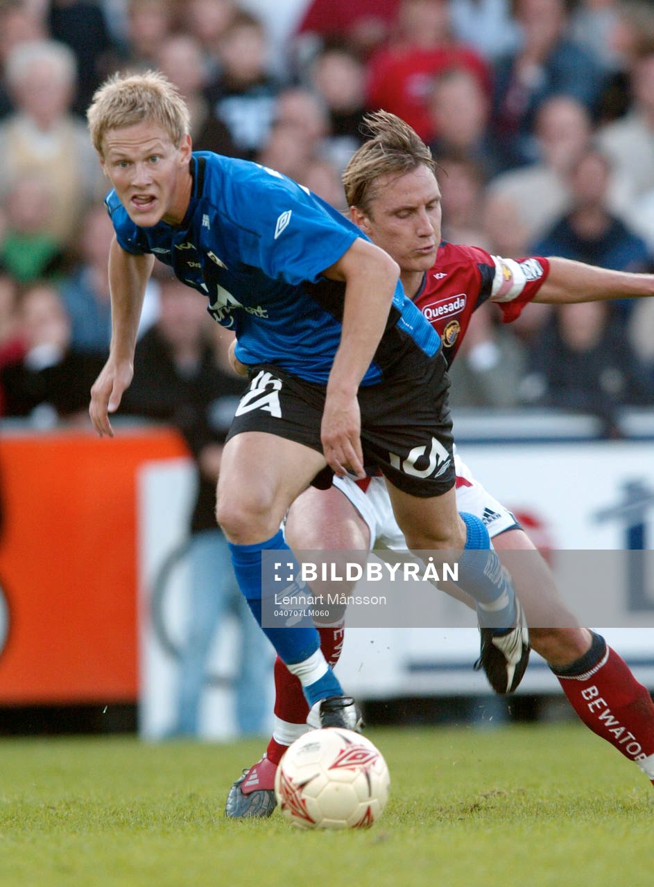 Magnus Andersson, Halmstad och Andreas Johansson,