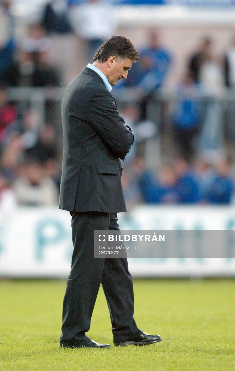 Zoran Lukic, tränare, Djurgården.