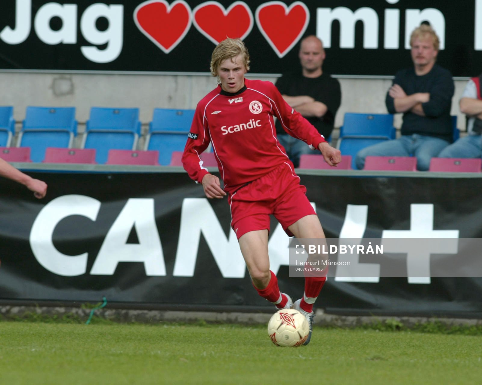 Fotboll, canal+ cup, final, Småland - Uppland