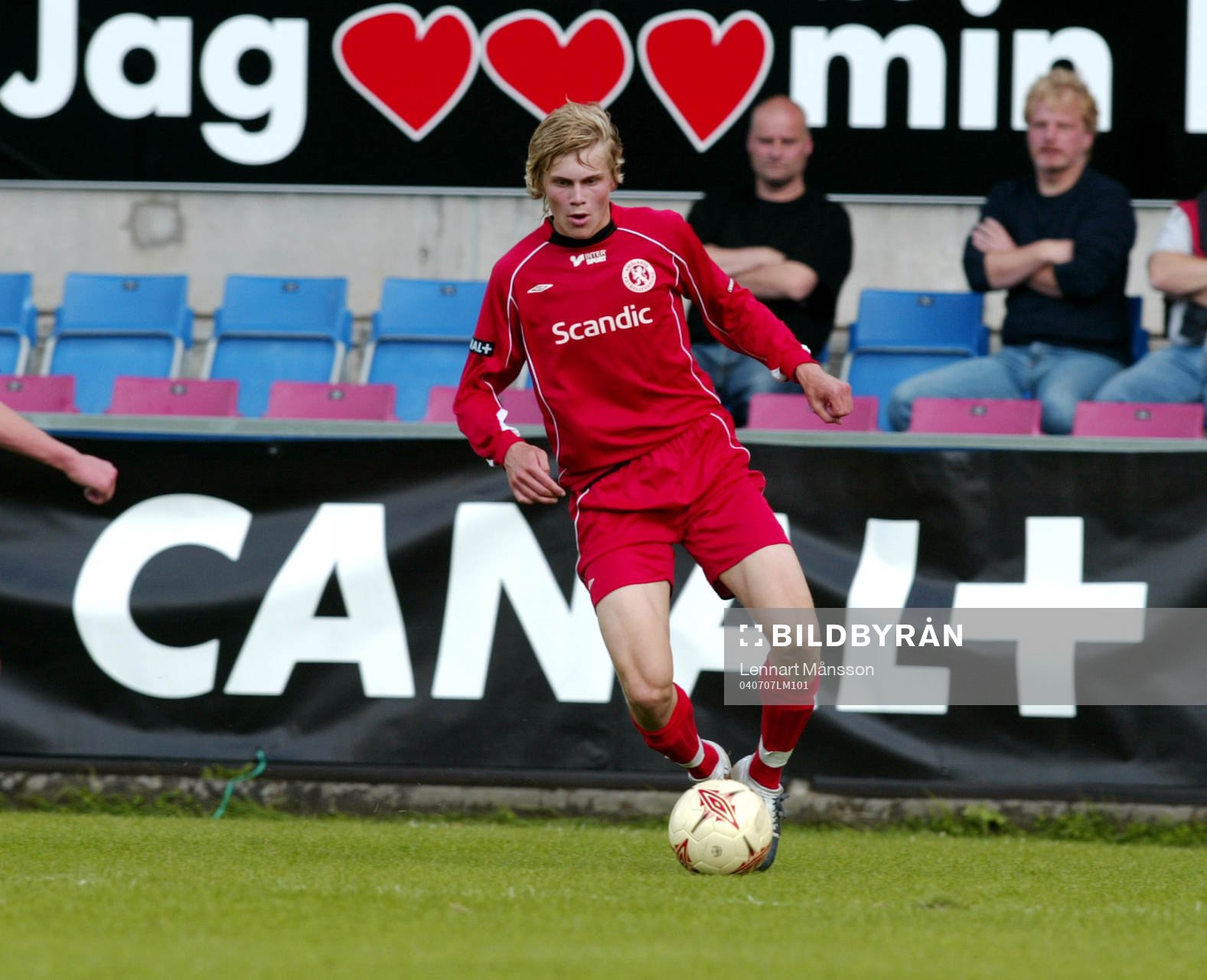 Fotboll, canal+ cup, final, Småland - Uppland