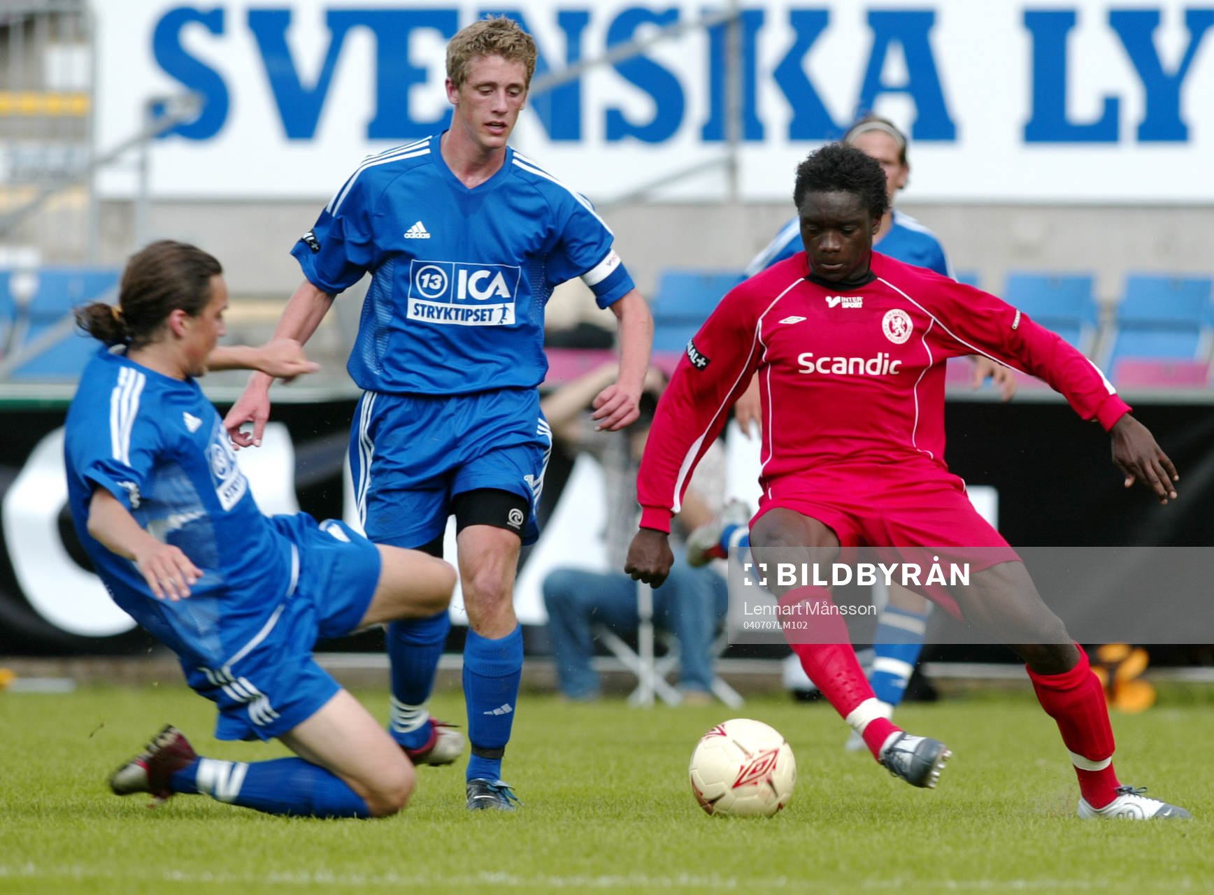 Fotboll, canal+ cup, final, Småland - Uppland