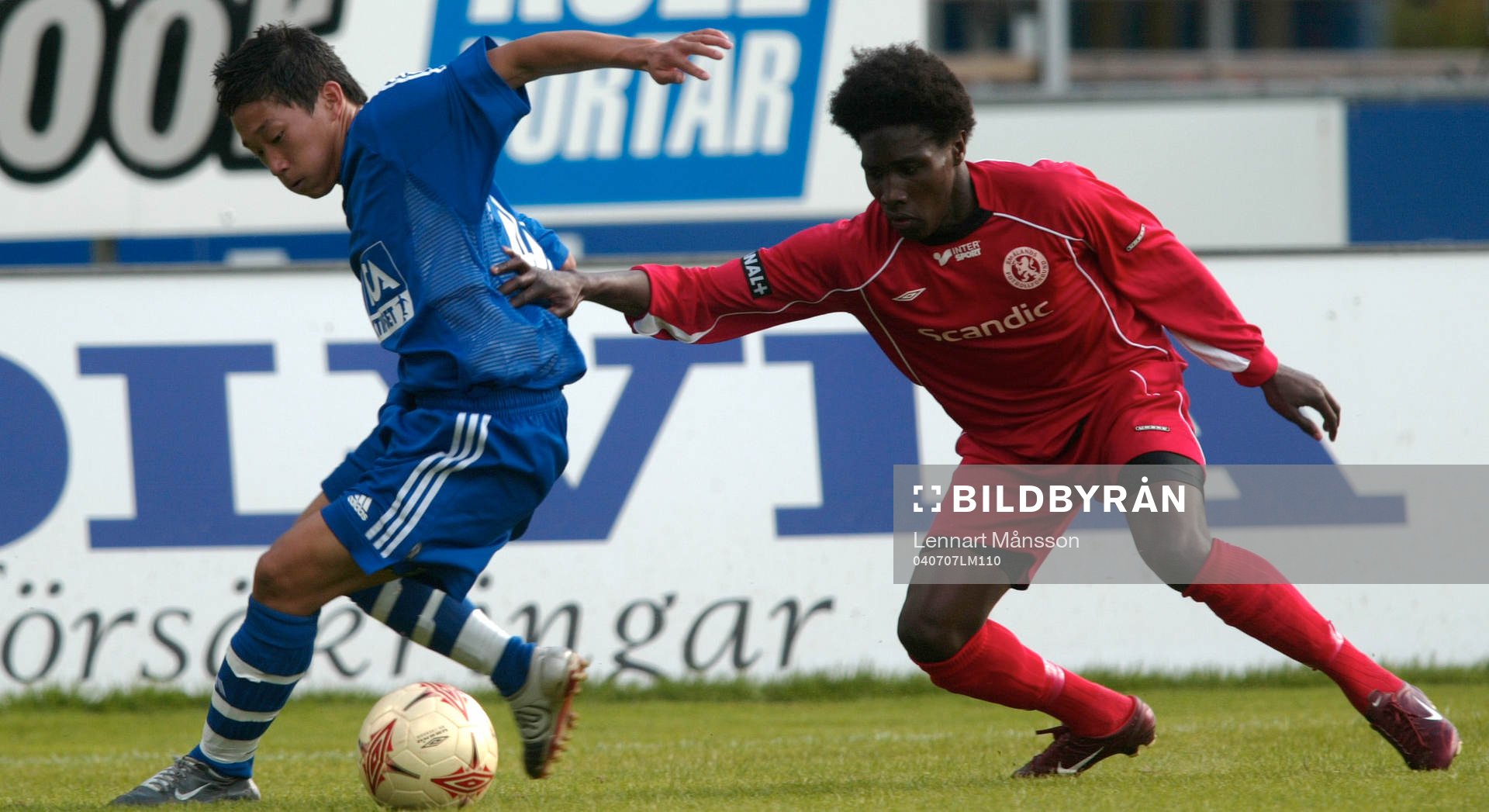 Fotboll, canal+ cup, final, Småland - Uppland