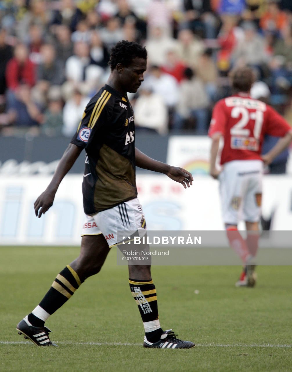 Derek Boateng, AIK går av planen